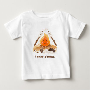 T-shirt do Bebê de Campfire