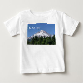 T-Shirt do Bebê de Esqui do Mt. Hood