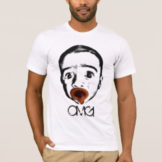 T-shirt do bebê de OMG