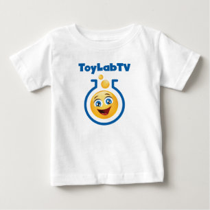 T-shirt do bebê de ToyLabTV