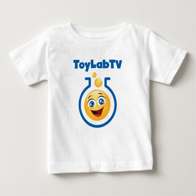 T-shirt do bebê de ToyLabTV (Frente)