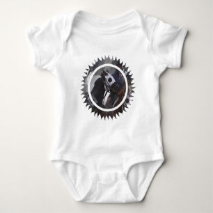 T-shirt do bebê do cavalo de raça