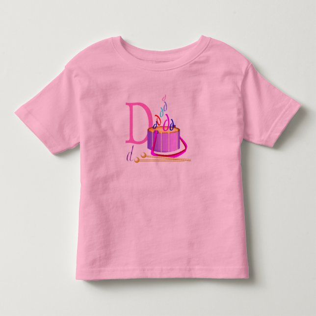 T-shirt do bebê do cilindro (Frente)
