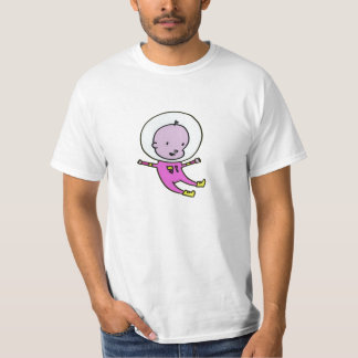 T-SHIRT DO BEBÊ DO ESPAÇO