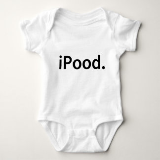 T-SHIRT do BEBÊ do iPood