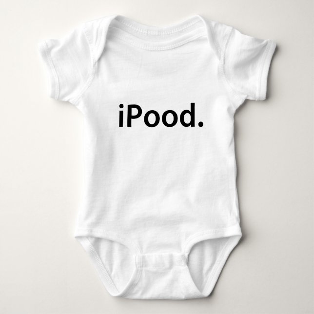 T-SHIRT do BEBÊ do iPood (Frente)