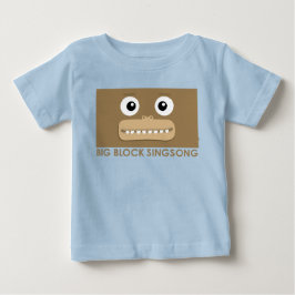 T-shirt do bebê do macaco de BBSS