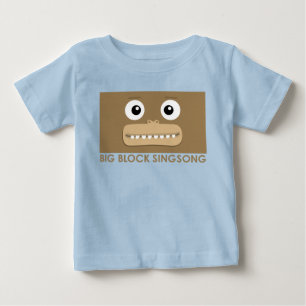 T-shirt do bebê do macaco de BBSS