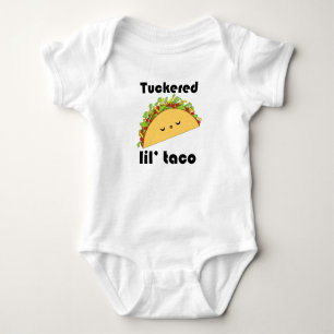T-shirt do bebê do Taco de Tuckered Lil'