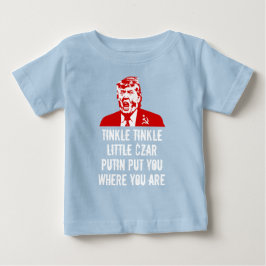 T-shirt do bebê do trunfo: Do "czar pequeno do