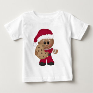 T-shirt do bebê dos meninos do pão-de-espécie d