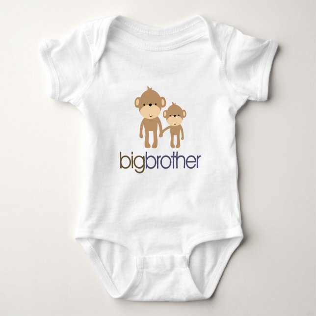 T-shirt do Big Brother Monkey (Frente)