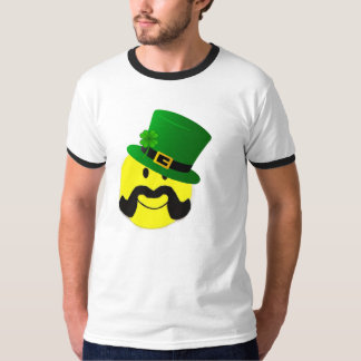 T-shirt do bigode do Leprechaun