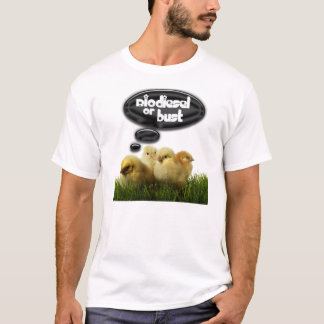 T-shirt do biodiesel ou do busto