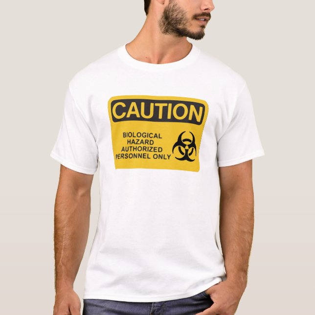 T-shirt do Biohazard (Frente)