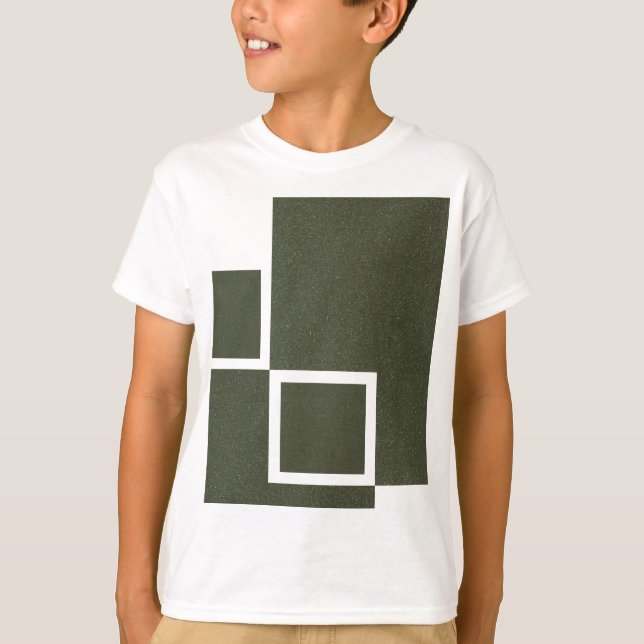 T-Shirt do Bloco Verde de Moisés Moderno (Frente)