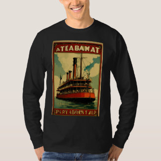 T-SHIRT DO BOAT DE VAPOR