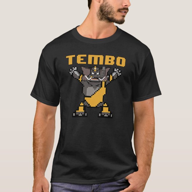 T-shirt do bocado de Tembo Jiwe 8 (Frente)
