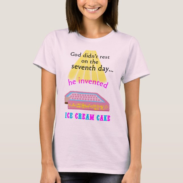 T-shirt do bolo de gelo (Frente)
