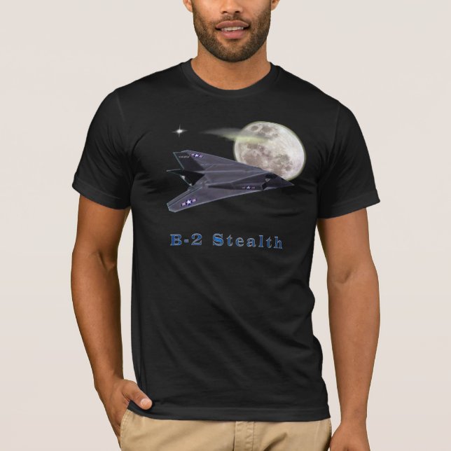 T-shirt do bombardeiro do discrição B-2 (Frente)