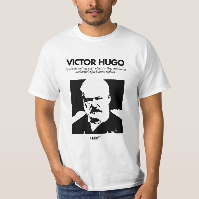 T-shirt do branco de Victor Hugo (Frente)
