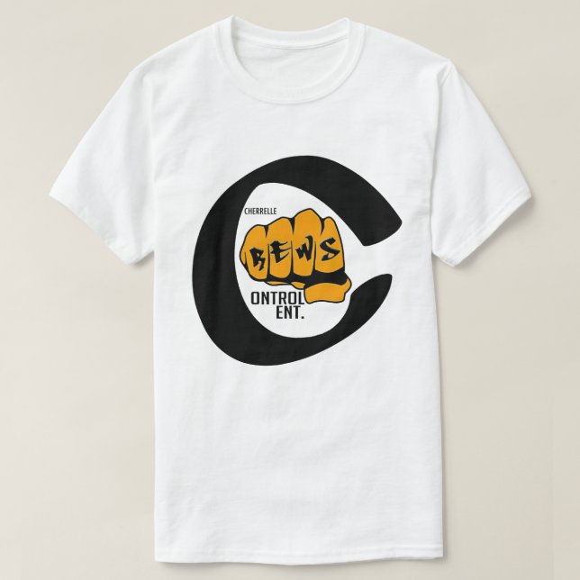 T-shirt do branco do CCC (Frente do Design)
