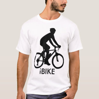 t-shirt do branco do iBIKE