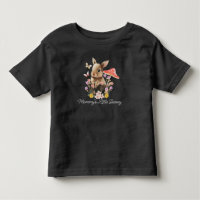 T-shirt do Bunny Toddler da mamãe