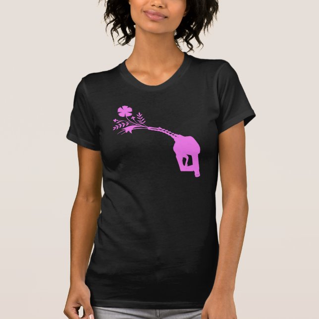 T-shirt do buquê do biodiesel/t-shirt do Dia da (Frente)