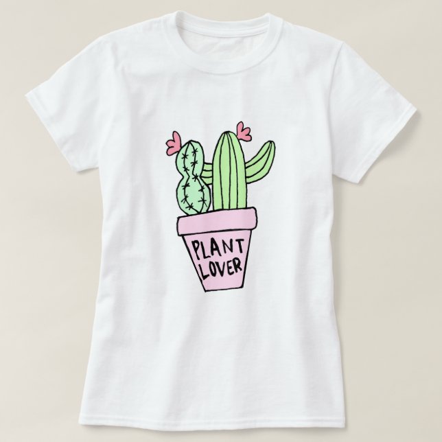 T-shirt do cacto (Frente do Design)