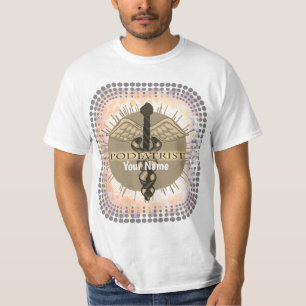 T-shirt do Caduceus do Podiatrist