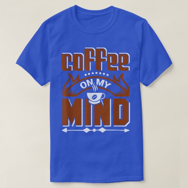 T-Shirt do Café Lover (Frente do Design)