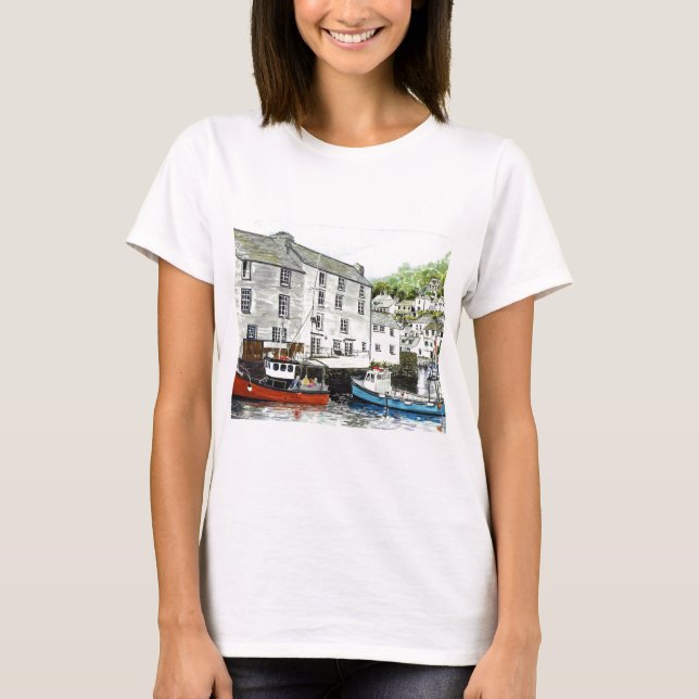 T-shirt Do "camisa da viagem barco" (Frente)
