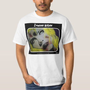 T-shirt Do "camisa do valor do assassino zombi"