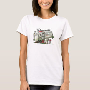 T-shirt do campista da roda da alta tecnologia 5o