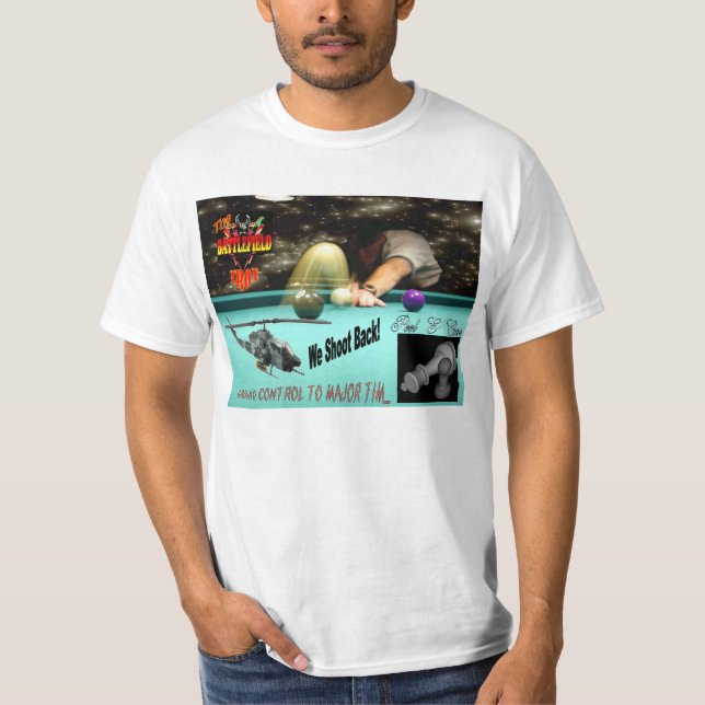 T-shirt do campo de batalha (Frente)