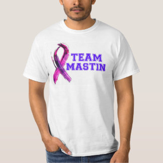 T-shirt do câncer de pâncreas da EQUIPE MASTIN