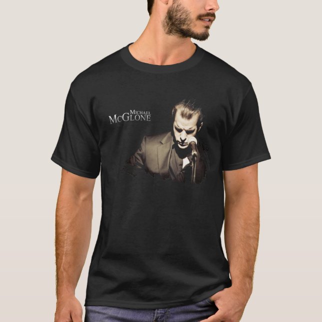 T-shirt do canto de Michael McGlone (Frente)