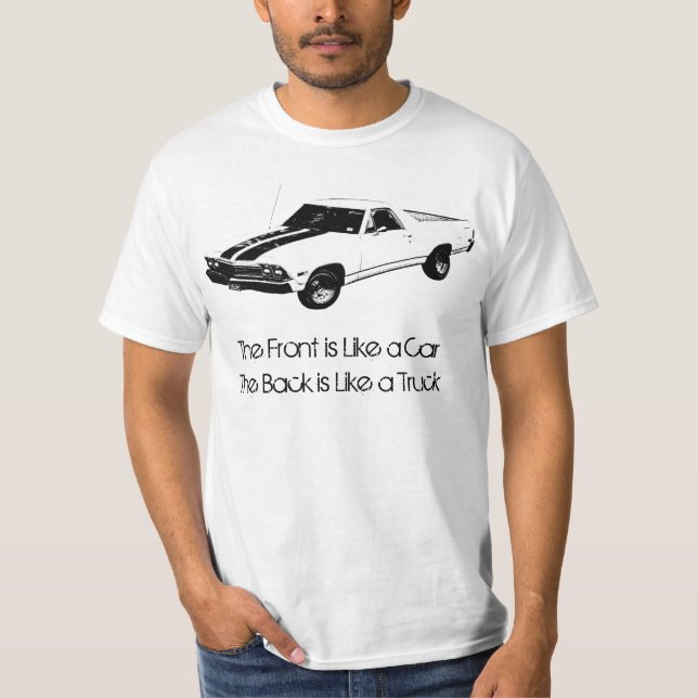 T-shirt do canto do EL Camino (Frente)