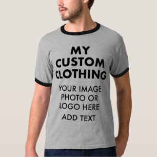 T-SHIRT DO CANTOR Personalizado - CINZAS