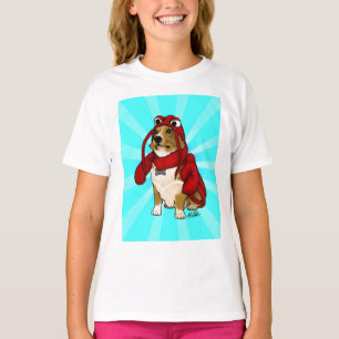 T-shirt do cão da lagosta