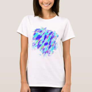 T-shirt do caos colorida