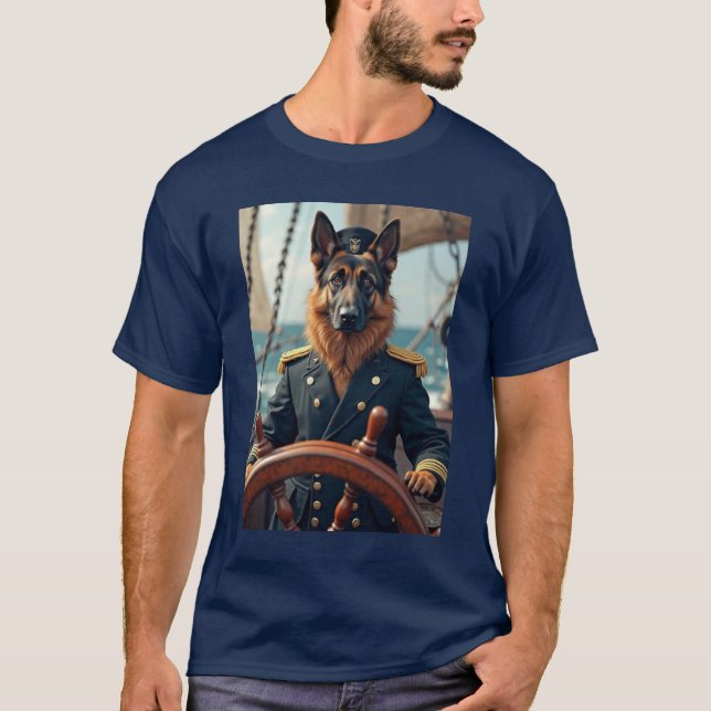 t-shirt do capitão dog (Frente)