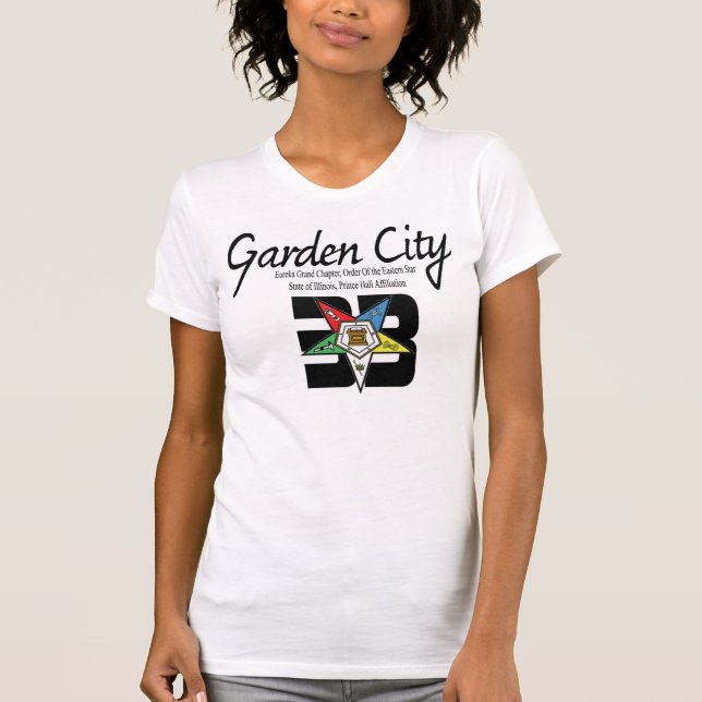 T-shirt do capítulo da cidade jardim (Frente)