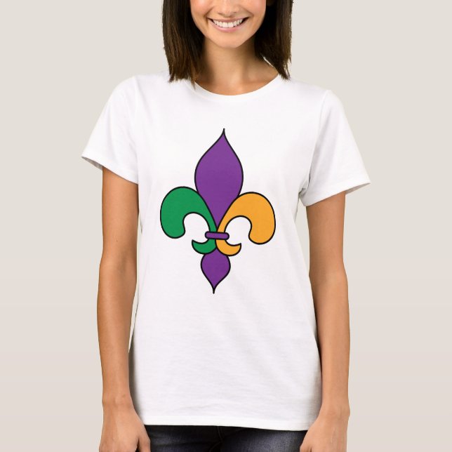 T-shirt do carnaval da flor de lis (Frente)