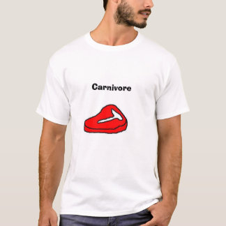 T-shirt do carnívoro