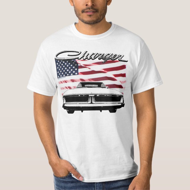 T-shirt do carregador de Dodge (Frente)