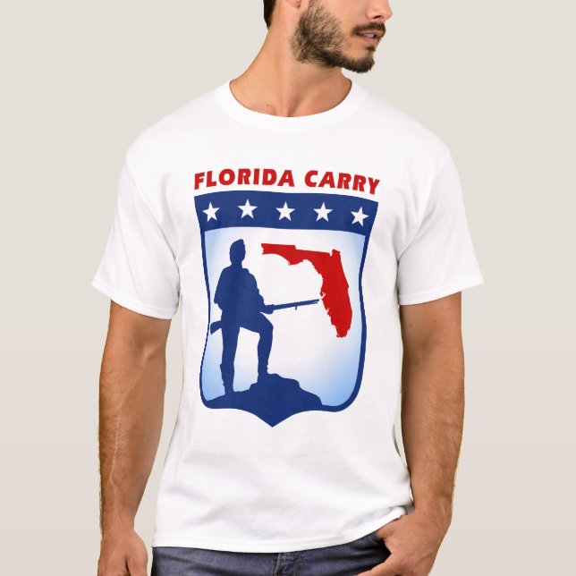 T-shirt do carregar de Florida (Frente)