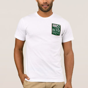 T-shirt do carro de entalhe do RUGIDO 2015 HRW