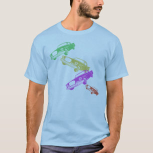 T-shirt do carro do cadillac